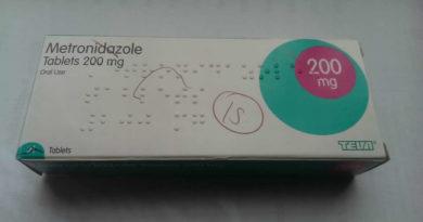 How long does it take for Metronidazole to work? Box of 200mg Metronidazole antibiotic