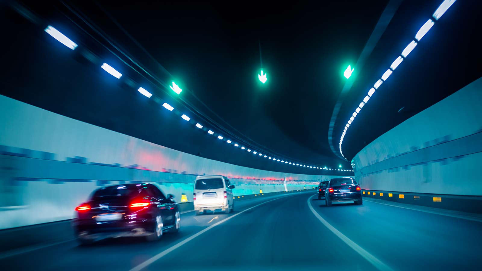 A road tunnel